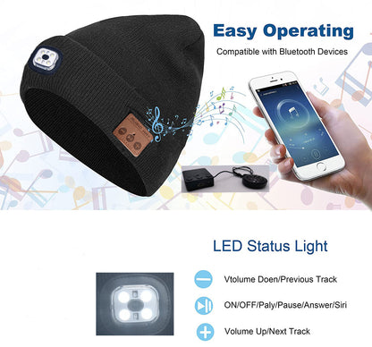 The Ultimate Bluetooth Beanie – Stay Warm, Stay Lit, Stay Wireless!