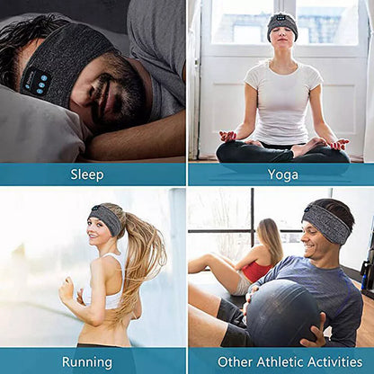 Bluetooth Sleep Headphones - Headband Headphones for Side Sleepers